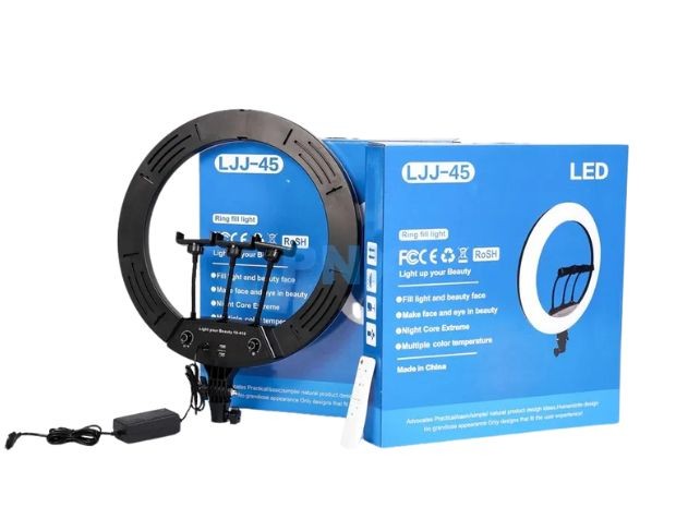 &uu ARO DE LUZ LED SELFIE PARA CELULAR 45CM LJJ-45